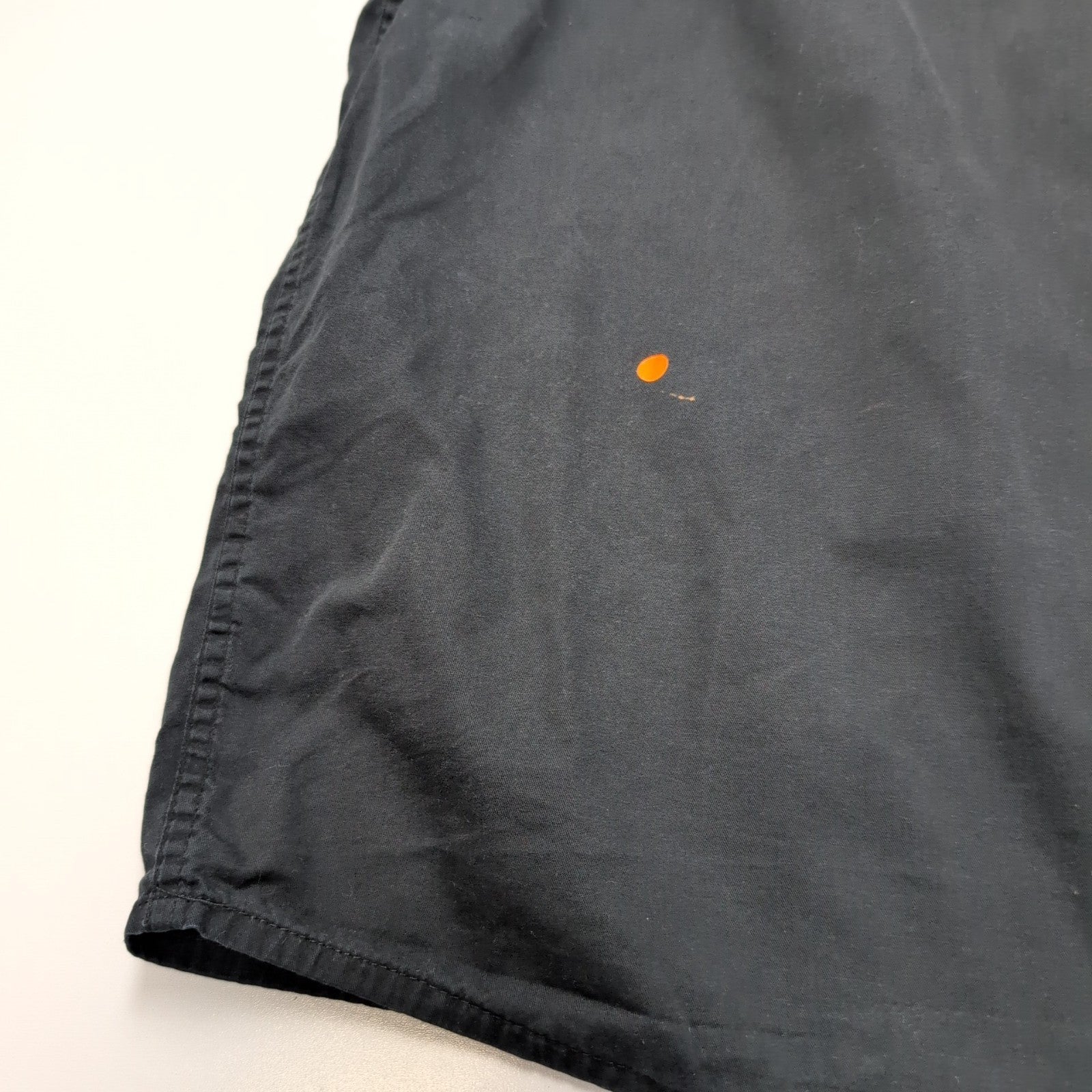 Chemise Wrangler Manches Courtes Noire à Poches Taille 3XL