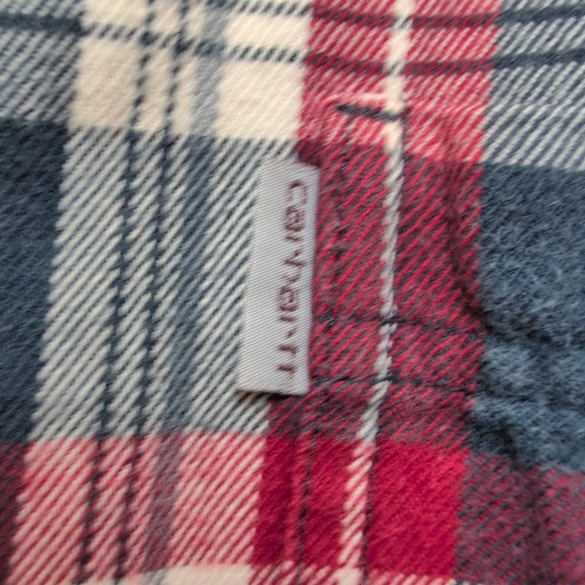 Chemise Carhartt XL Flanelle Rouge Carreaux Relaxed Fit 2 Poches manches longues