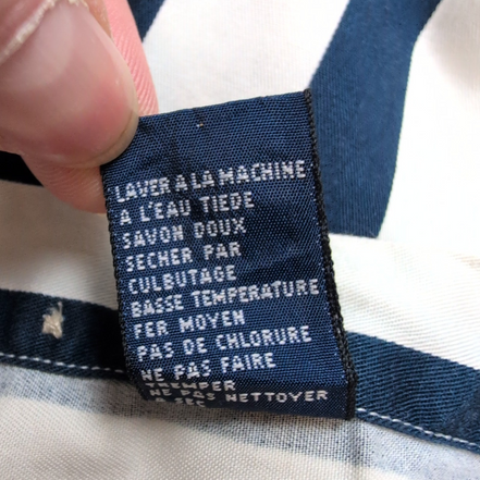 Chemise TOMMY HILFIGER à Rayures avec Poche Manches Longues - Taille XL