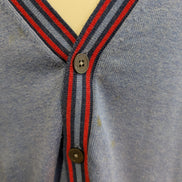 Gilet Boutonné Brooks Brothers 346 Bleu Clair 100% Coton Supima - Taille XXL