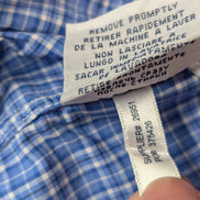 Chemise Polo Ralph Lauren Bleu à petits carreaux Taille L - Excellent état