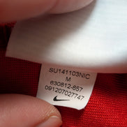Veste à capuche Nike Hoodie Rouge Taille M Homme Sportswear Zippée