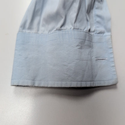 Chemise Burberry Brit Vintage Taille XL Bleu Clair Coton Logo Brodé