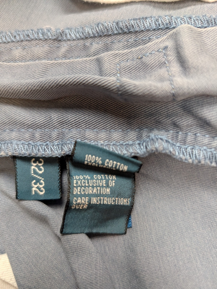 Jean Polo Ralph Lauren Dry Goods W32 L32 gris bleu coton coupe droite