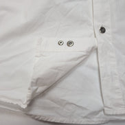 Chemise Harley-Davidson XL Blanche Brodée 100% Coton Boutons Métal HD