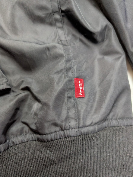 Levi's Blouson Veste Bomber Varsity Homme Noir L Chaud Doublure Orange | 300BSR