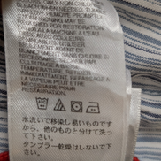 Chemise manches courtes The North Face bleue à rayures taille M #111msch