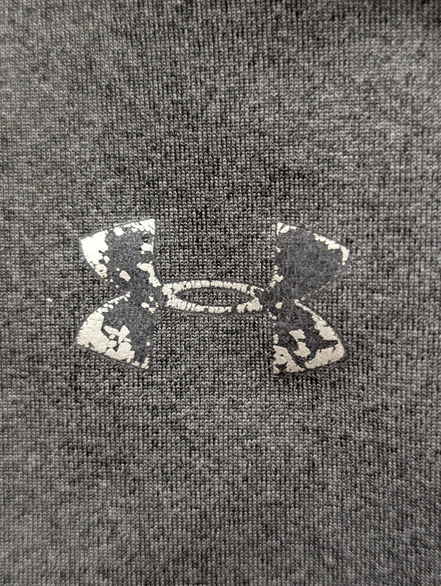 Haut Technique Under Armour ColdGear Femme Gris Doublure Polaire Taille S