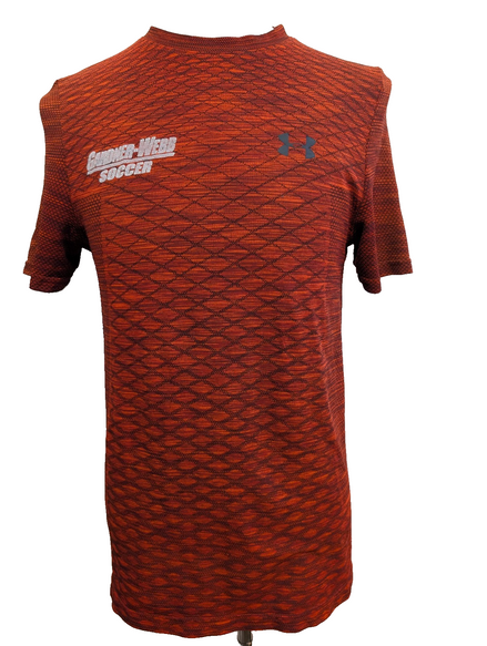 Maillot Gardien de But Under Armour Soccer Homme Orange Ambre & Noir Taille M