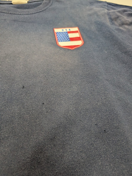 T-SHIRT USA 🇺🇸 FIFA World Cup 2006 Germany Jerzees M Football Vintage |111T