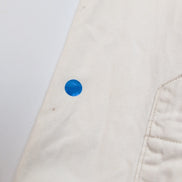 Chemise Pendleton L Blanc Cassé Coton Logo Brodé Une Poche Rare