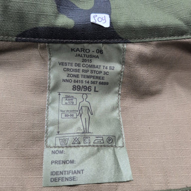 Veste militaire camouflage kaki beige noir Taille L Army Combat Ripstop