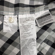 Chemise Levi's Western Noir et Blanc Carreaux Pressions Nacrées - Taille L