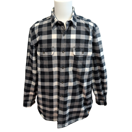 Carhartt chemise original fit carreaux noir gris 100% coton taille XL