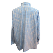 Chemise Arrow USA 1851 Regular Fit bleu rouge carreaux stretch 1 poche 2XL (3XL)