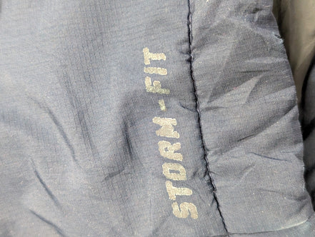 Manteau Nike Virginia Matelassé Bleu Marine Homme Taille L Veste Sportswear 🧥