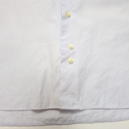 Chemise BURBERRY L Bleu Clair Logo Brodé 2 Boutons Polyester Coton manches long