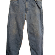 Jean Levi's 560 Comfort Fit Vintage Homme W38 L36 Bleu Denim Ample Long