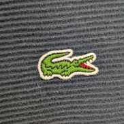 Pull Lacoste M FR4 bleu marine Color Block coton crocodile brodé