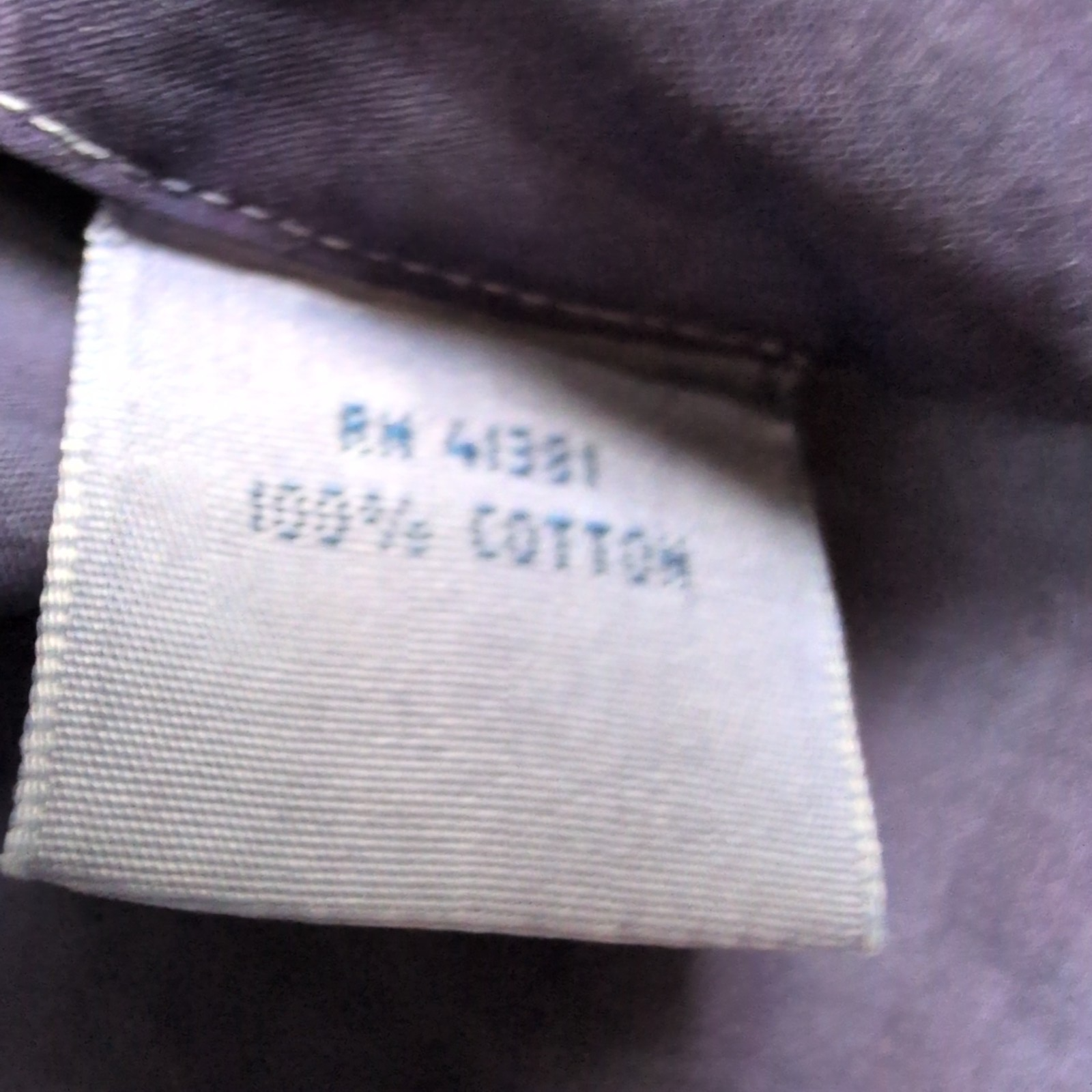 Chemise Polo Ralph Lauren L Carreaux Violets Coton Modèle Sans Logo