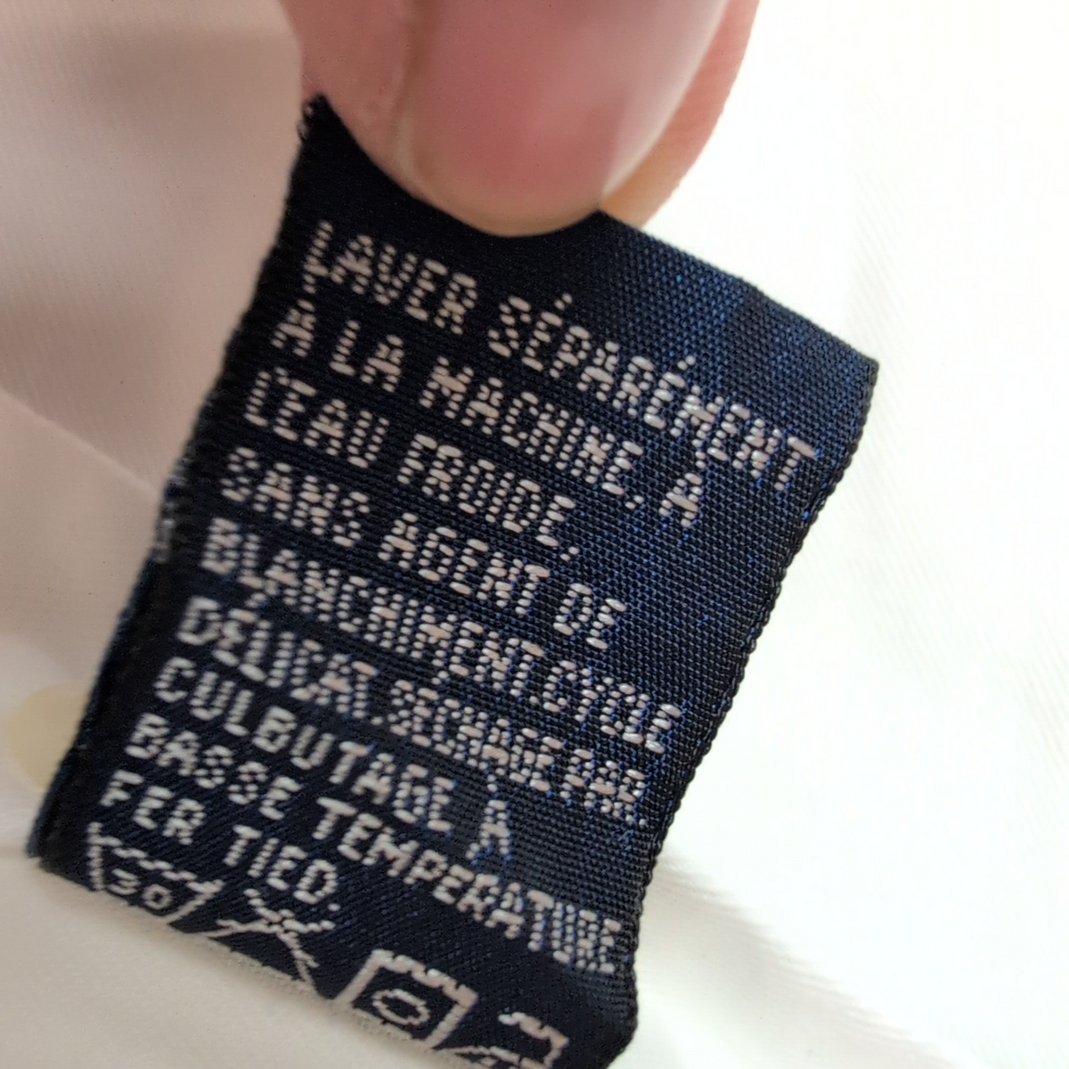 Chemise Nautica vintage col pointe L blanche coton logo brodé rare manches long
