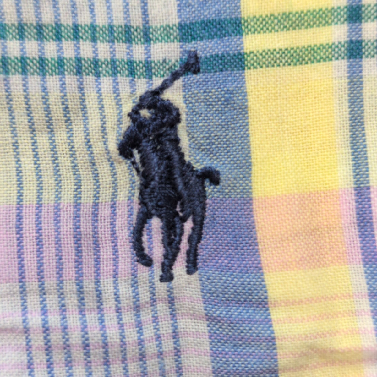 Chemise Polo Ralph Lauren Caldwell XL Hawaïenne Carreaux Poche manches courtes
