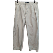 Pantalon Chino Polo Ralph Lauren Andrew W36 L29 Crème À Pinces Coton USA