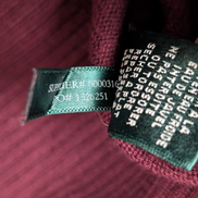 Pull Lauren Ralph Lauren Femme XS Bordeaux Col Bénitier Coton Modal