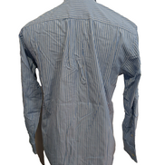 Chemise Nautica à Rayures Bleues & Blanches - Taille M