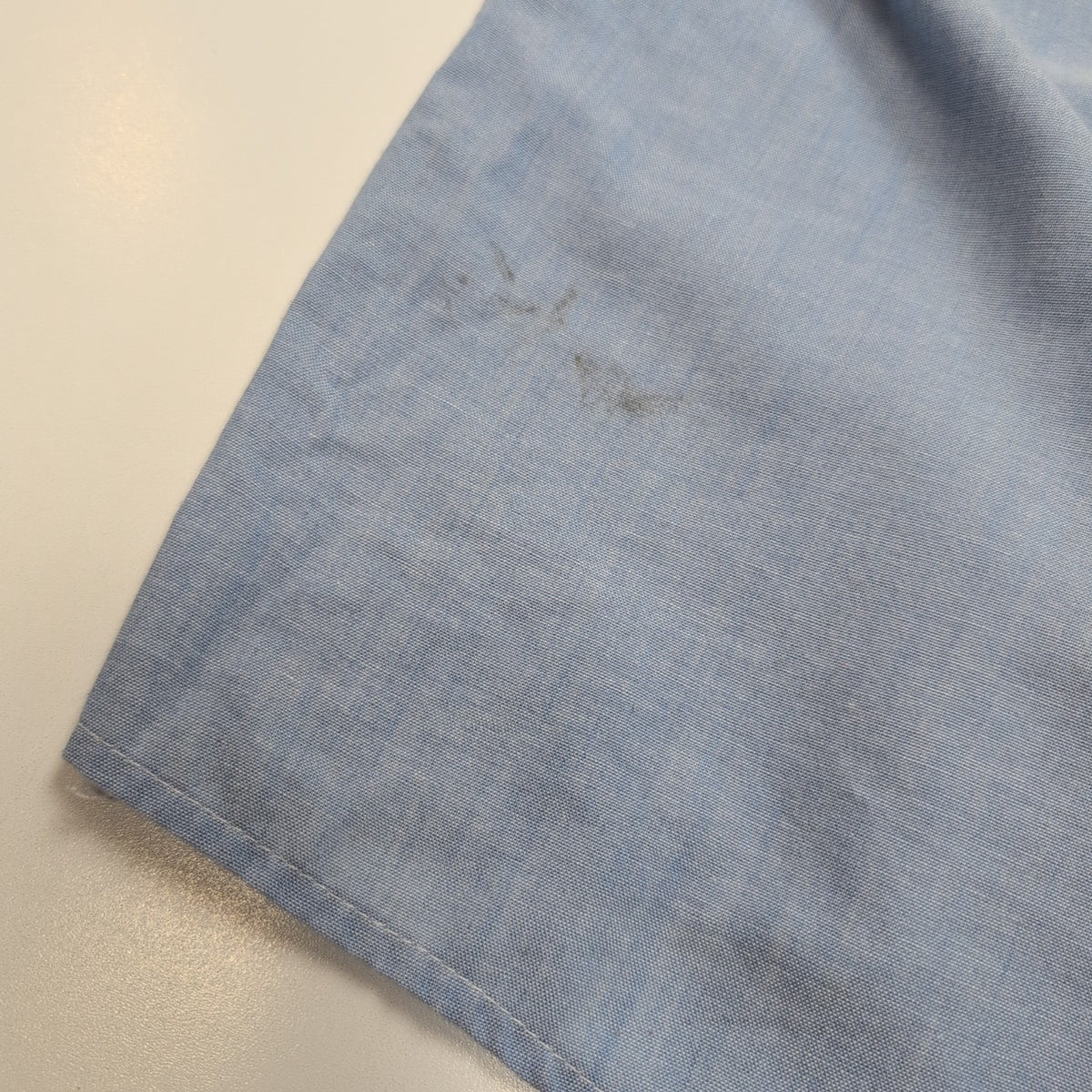 Chemise Katrina Sinksen M/L Col Pointe Broderie Main Vintage Manches courtes