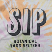 Vintage Tie-Dye T-Shirt XXL River Wear SIP Seltzer Graphic Tee Top Coton |112T
