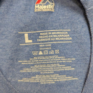 T-SHIRT Majestic NHL St Louis BLUES Hockey Bleu Neuf L Homme |107T