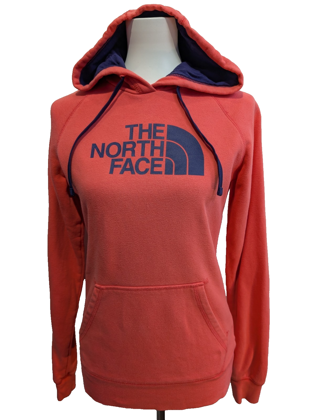 ➜ Sweat à Capuche The North Face - Logo Géant - Rose - Taille S Femme