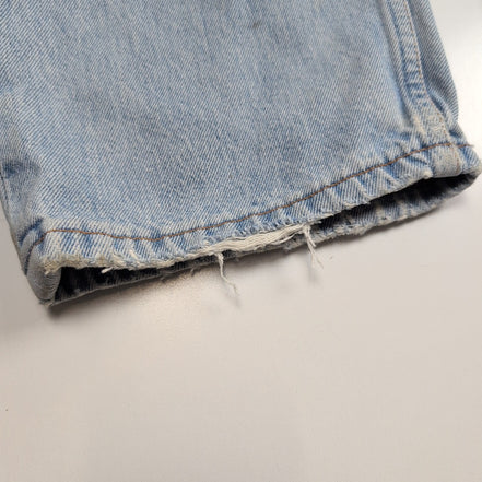 Levi’s 501 Jean Homme W38 L34 Bleu Clair Vintage Pantalon Bouton