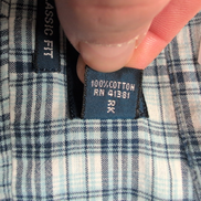 Chemise Ralph Lauren Classic Fit Homme M Vintage Bleu Carreaux Manches Courtes
