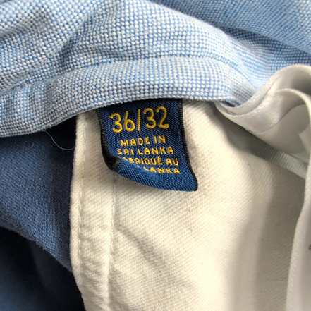 Pantalon chino Polo Ralph Lauren bleu taille W36xL32 FR36 #37cr