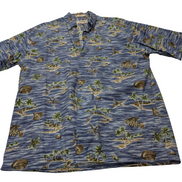 Chemise hawaïenne Campia Moda coquillages manches courtes taille L #627 hawaien