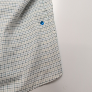 Chemise Big Smith Western M/L Bleu Carreaux Boutons Pression Vintage Mch longues
