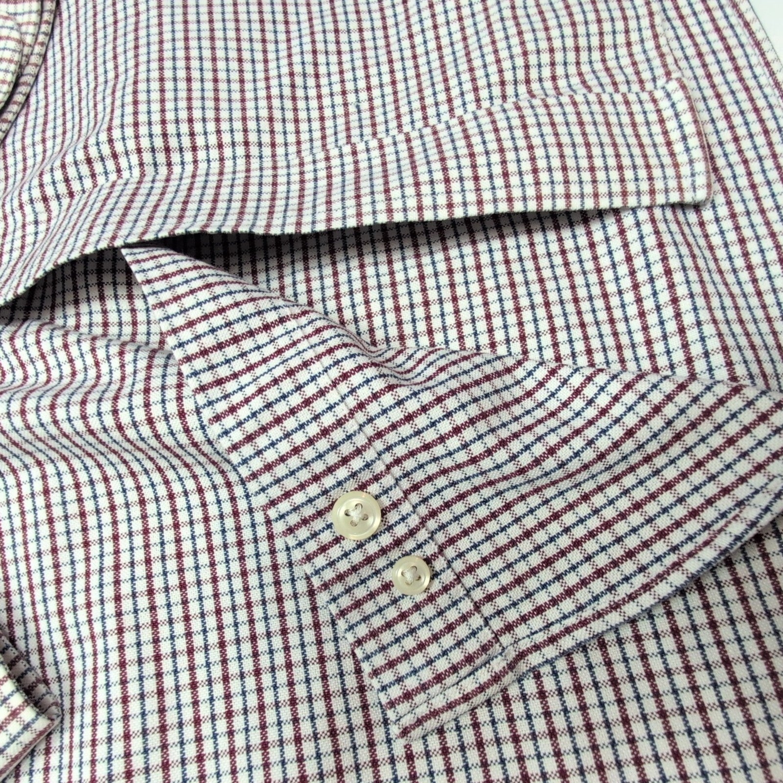 Chemise L.L. Bean rouge à petits carreaux taille XXL #82e
