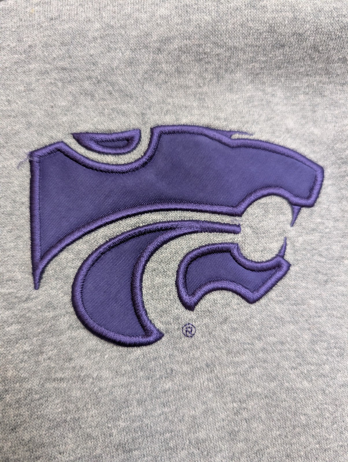 ➜ Sweat à Capuche Nike NCAA Kansas State Wildcats - Logos Brodés - Taille L