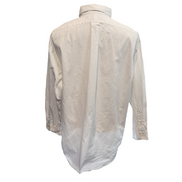Chemise Ralph Lauren Yarmouth XL blanc Oxford logo marron coton Hong Kong