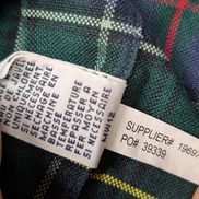 Chemise Ralph Lauren Carreaux Multicolores Manches Longues Custom Fit - Taille M