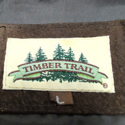 Blouson cuir nubuck marron Timber Trail taille L #32c