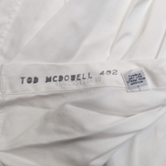 Chemise Ralph Lauren blanche logo marron taille L/XL pimpoint oxford bd yarmouth