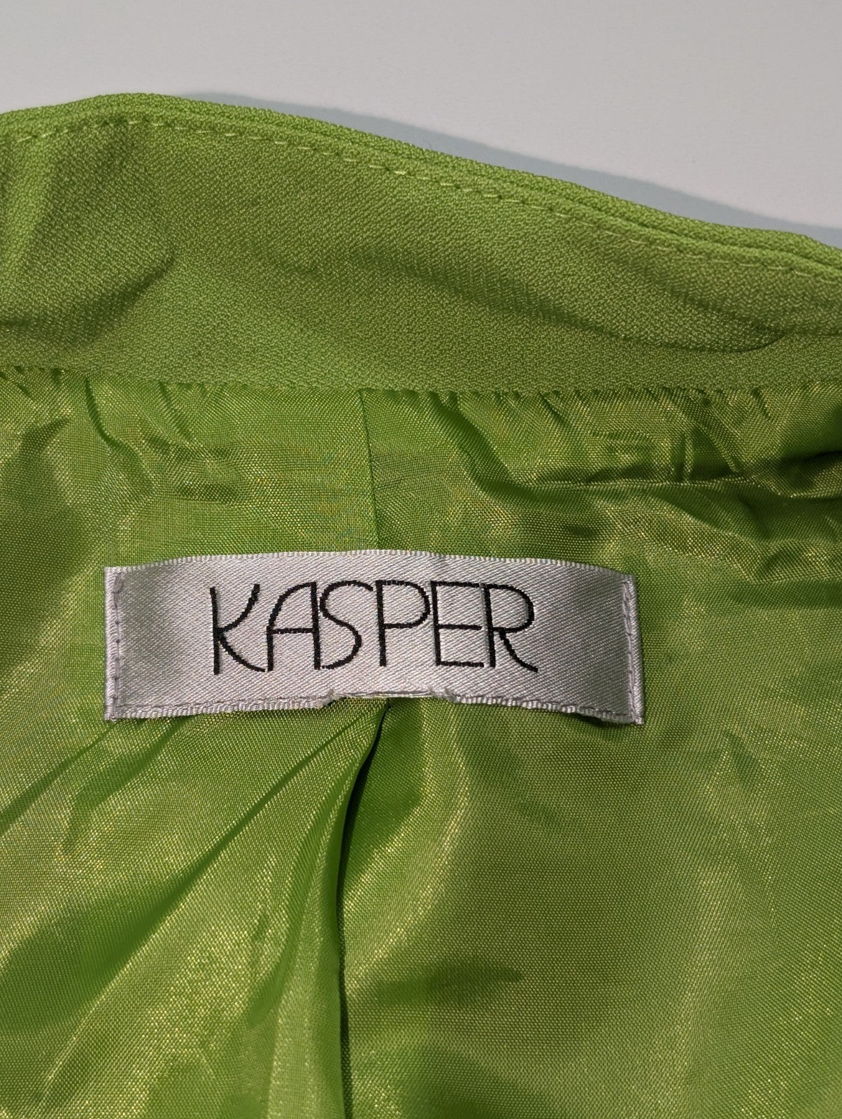 Veste Blazer femme Kasper Vert Clair Taille 2XL
