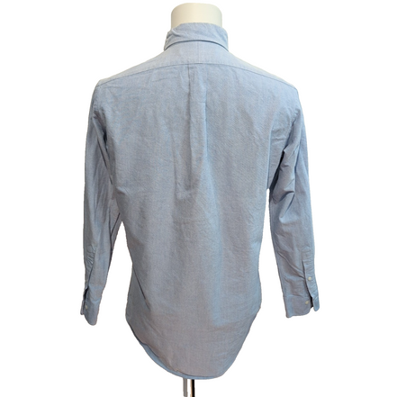 Chemise Ralph Lauren 14.5 S M Oxford Logo Marron Manches longues