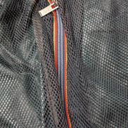 K-WAY Plus Veste Imperméable S Vert Foncé Coupe-Vent Capuche dans Col | 319BSR