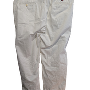 Pantalon chino Polo Golf Ralph Lauren W40 L32 blanc écusson brodé