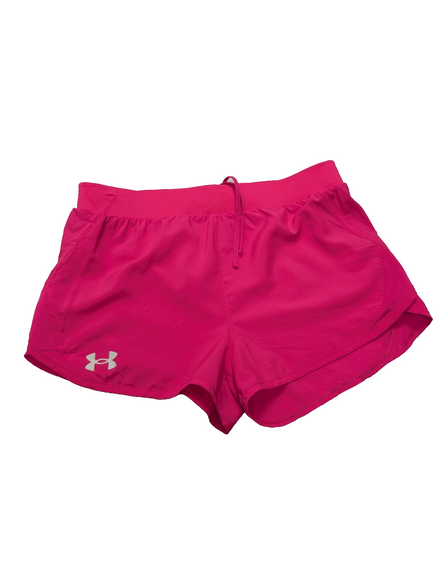 Short sport Under Armour Rose Fluo - Femme Taille L