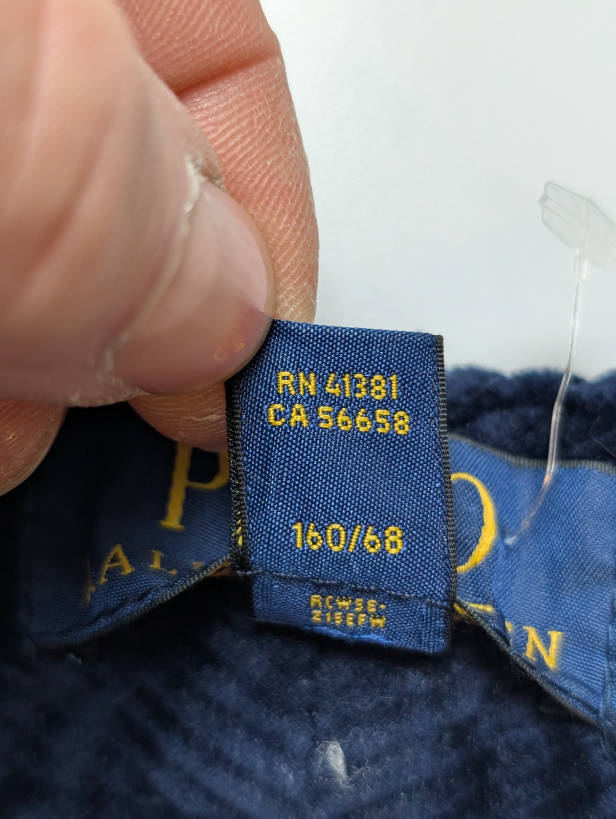 Pantalon Velours Côtelé Polo Ralph Lauren W28 L27 Bleu Marine Neuf ss Étiquette